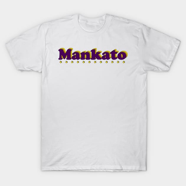 Mankato Mavericks Stars T-Shirt by sydneyurban